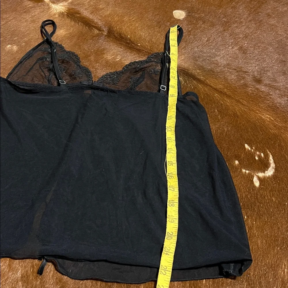 Intimissimi Black Sheer Detail Camisole, Size XS/S - Picture 10 of 10